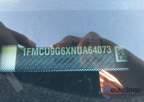 2022 Ford Escape Se from USA, damaged, VIN 1FMCU9G6XNUA64073